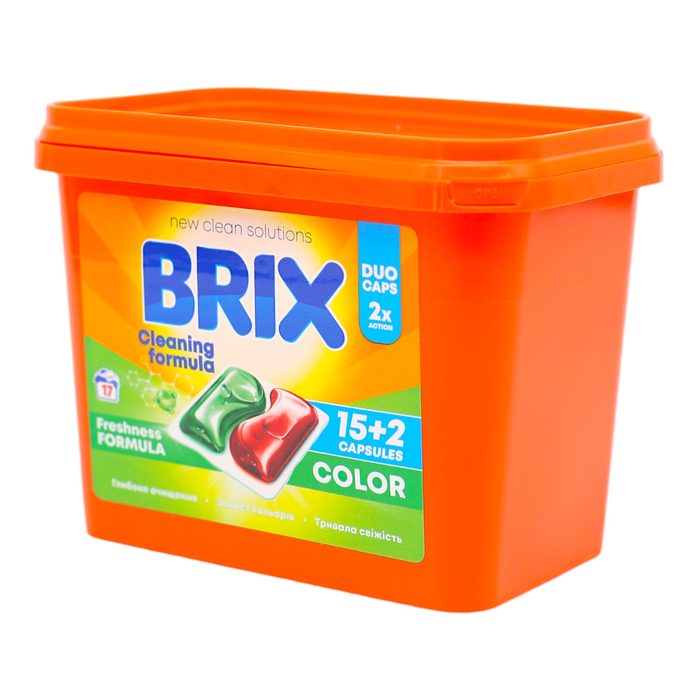 Brix Гель-капсули для прання Color 17 шт